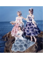 Elpress Fish Scales JSK(Leftovers/4 Colours/Full Payment Without Shipping)